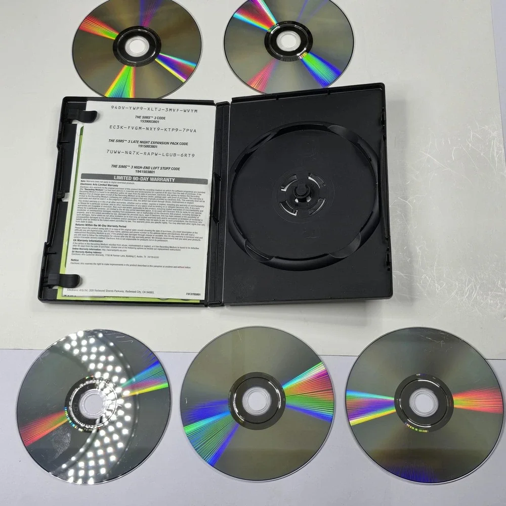 The Sims 4 PC Mac DVD Game & The Sims‎ 3 Starter Pack PC Mac 3 Game Bundle Set